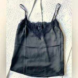 Forever 21 Silky Lace Tank Top